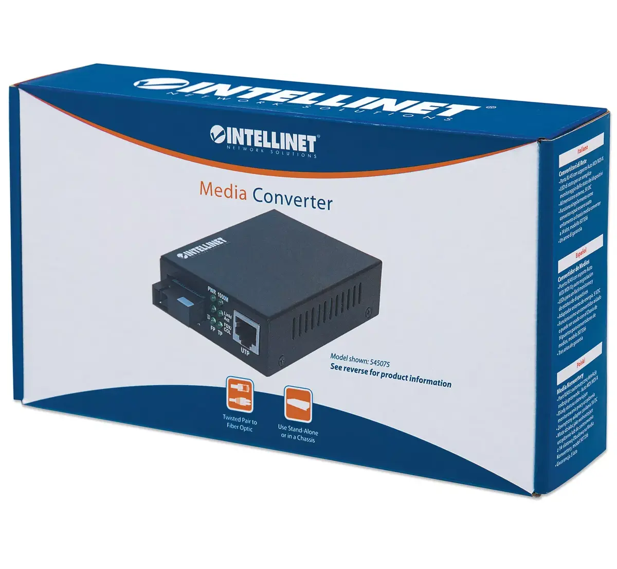 Mediju konvertors Intellinet Fast Ethernet 10/100Base-Tx uz 100Base-Fx Photo 7