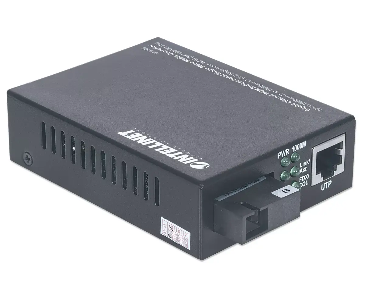 Mediju konvertors Intellinet Gigabit Ethernet WDM Bi-Directional Photo 2
