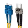 Fibre optic cable QOLTEC 54062 — 5 m SC–ST Photo 2