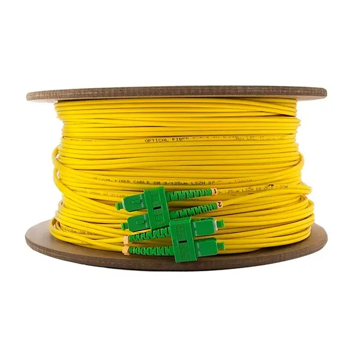 Fibre optic cable QOLTEC 54090 SC–SC/APC 120 m Photo 3