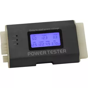 Battery Tester DeLOCK 18159 Black/White