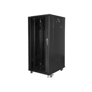 Lanberg FF01-6827-12B rack cabinet 27U Freestanding rack Black