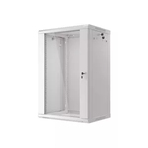 Настенный шкаф Lanberg WF01-6418-10S Серый 18U