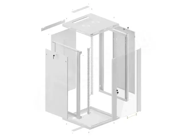 Wall mounted rack Lanberg WF01-6622-10S Photo 14