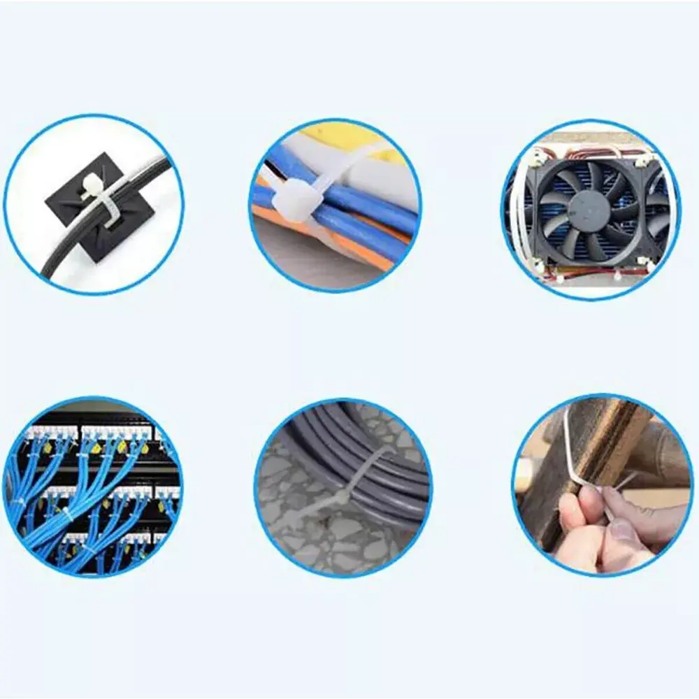 Cable Tie Nylon Patch Techly ISWT-20325-BK Photo 11