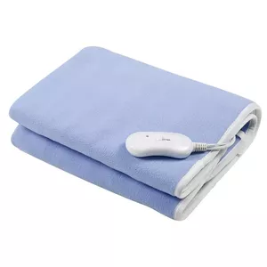 Esperanza EHB001 electric blanket 60 W Blue, White Fleece, Polyester