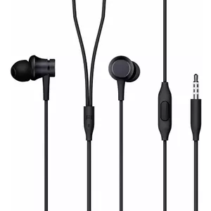 Xiaomi ZBW4354TY Mi In Unievrsālas 3.5mm Stereo Austiņas ar Mikrofonu 1.25m Vads Matēti Melnas