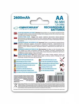Household Battery AA Esperanza EZA106 Photo 3