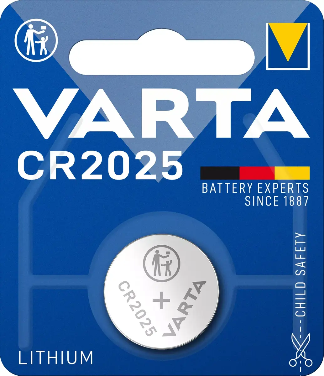 Vienreizējā baterija CR2025 Photo 2