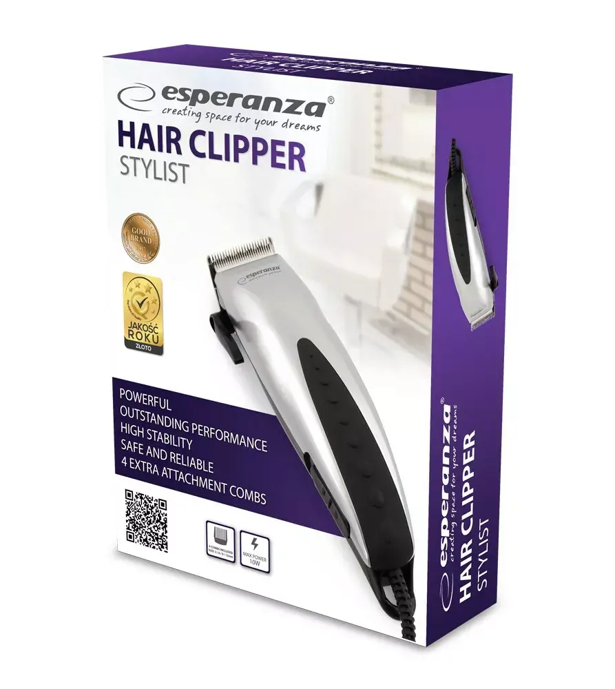 Hair clipper ESPERANZA EBC003 — corded 3–12 mm Photo 3