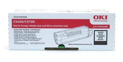 Toneris OKI Toner 43324408 Melns 2000