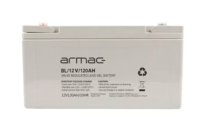 VRLA гелевый аккумулятор ARMAC BL/12V/120AH — 12В 120А·ч Photo 1