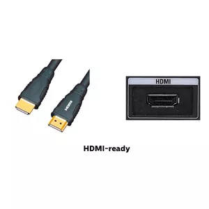 HDMI-ready for Full HD entertainment