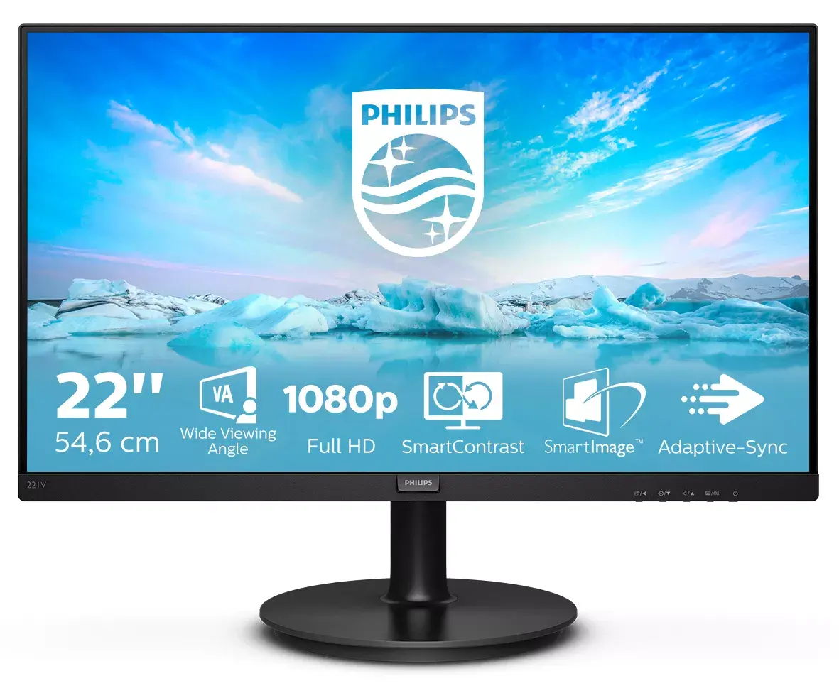 Philips 221V8/00 21,5" Full HD монитор Photo 2