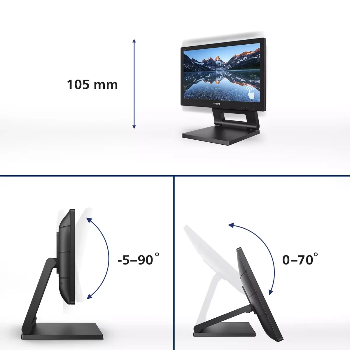 Monitors Philips 162B9T/00 Photo 7