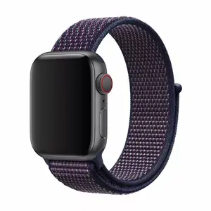 Devia viedpulksteņa siksniņa Apple Watch 38mm/40mm, indigo audums un neilons