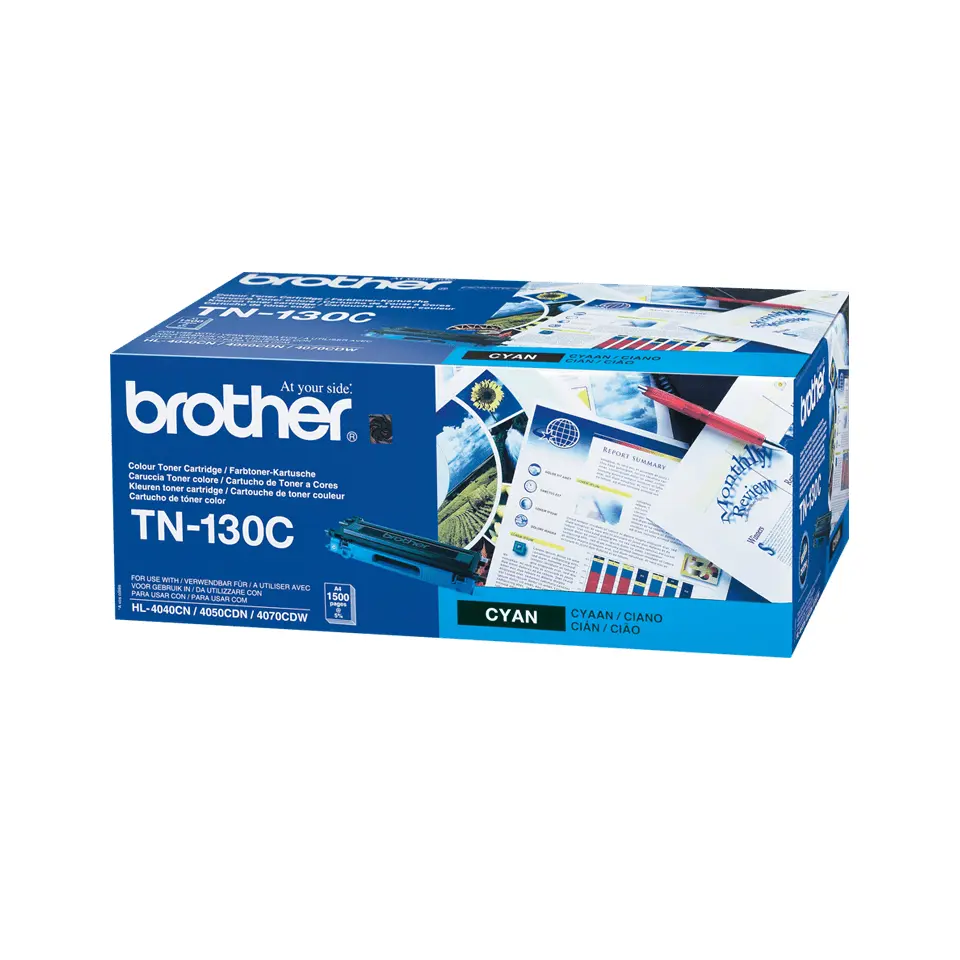 Тонер-картридж Brother TN-130C Cyan Photo 2