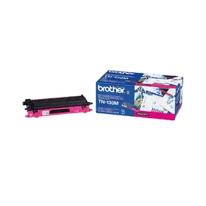 Brother TN-130M Original Magenta Toner Cartridge, 1500 Pages Yield