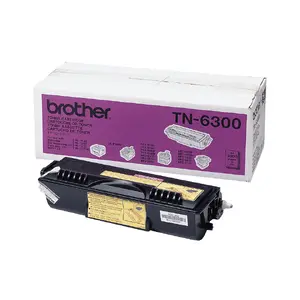 Original Brother TN-6300 Black Toner Cartridge for Laser Printers with a Page Yield of 3000 Pages
