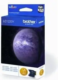 Kārtridžs Brother LC1220Y Dzeltenā Tinte F/