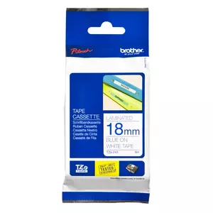 Label-making tape Brother TZE-243 Blue on white