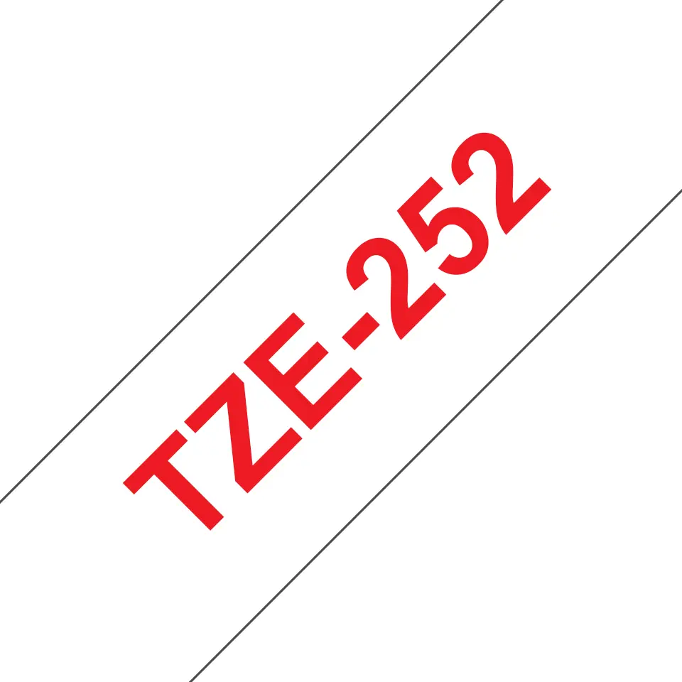Brother TZe-252 Laminēta uzlīmju lente 24