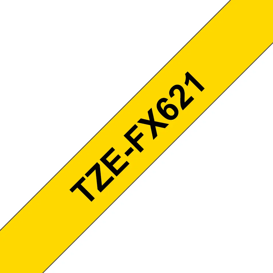 Brother TZE-FX621 Elastīga laminēta uzlīmju lente