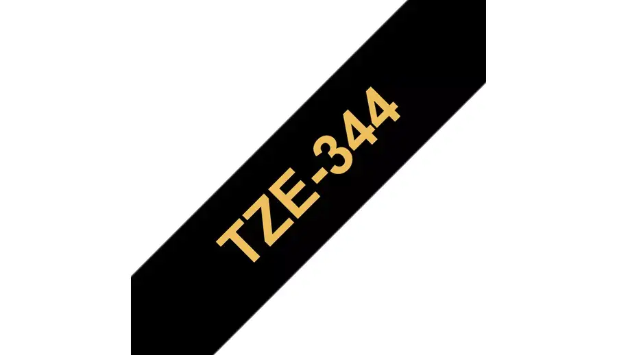Laminated tape Brother TZe344 Photo 2