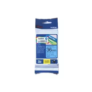 Laminated tape Brother TZe561 36mm Black on Blue