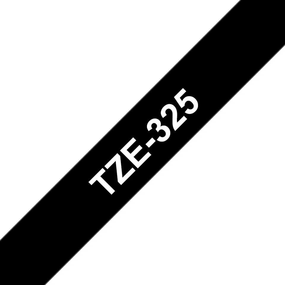 Brother TZE-325 uzlīmju lenta TZ, balts