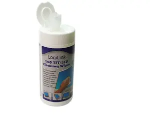 LogiLink RP0003 Screen Cleaning Wipes for LCD, LED, Plasma, PC, Laptop, Smartphone, and Game Console