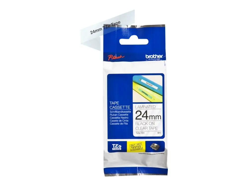 Marķēšanas lente Brother TZE-151, TZE151, 4977766684996