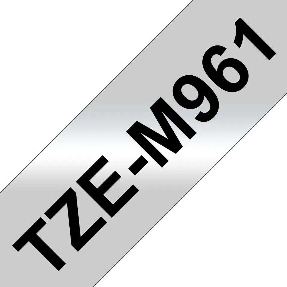 Brother TZE-M961 uzlīmju lente laminēta melns