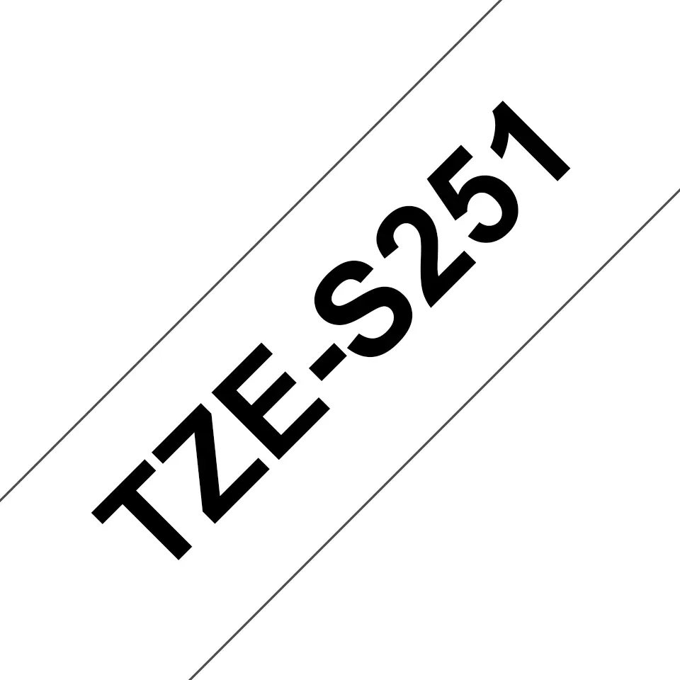 Brother TZeS251 Īpaši izturīga uzlīmju lente