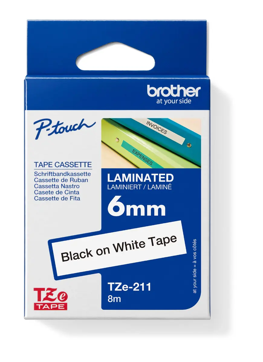 Brother TZe-211 Label-Making Tape Photo 7