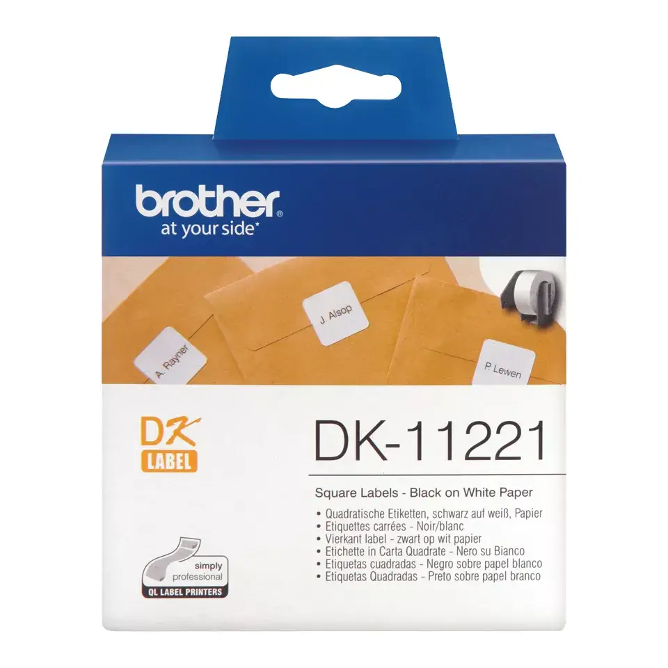 Square Paper Label Brother DK11221 Photo 2