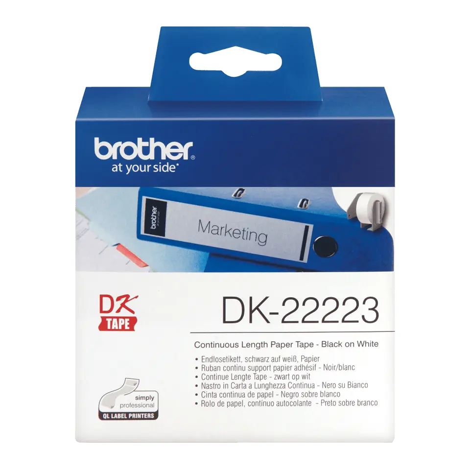 Brother DK-22223 Paper Tape Roll Photo 3