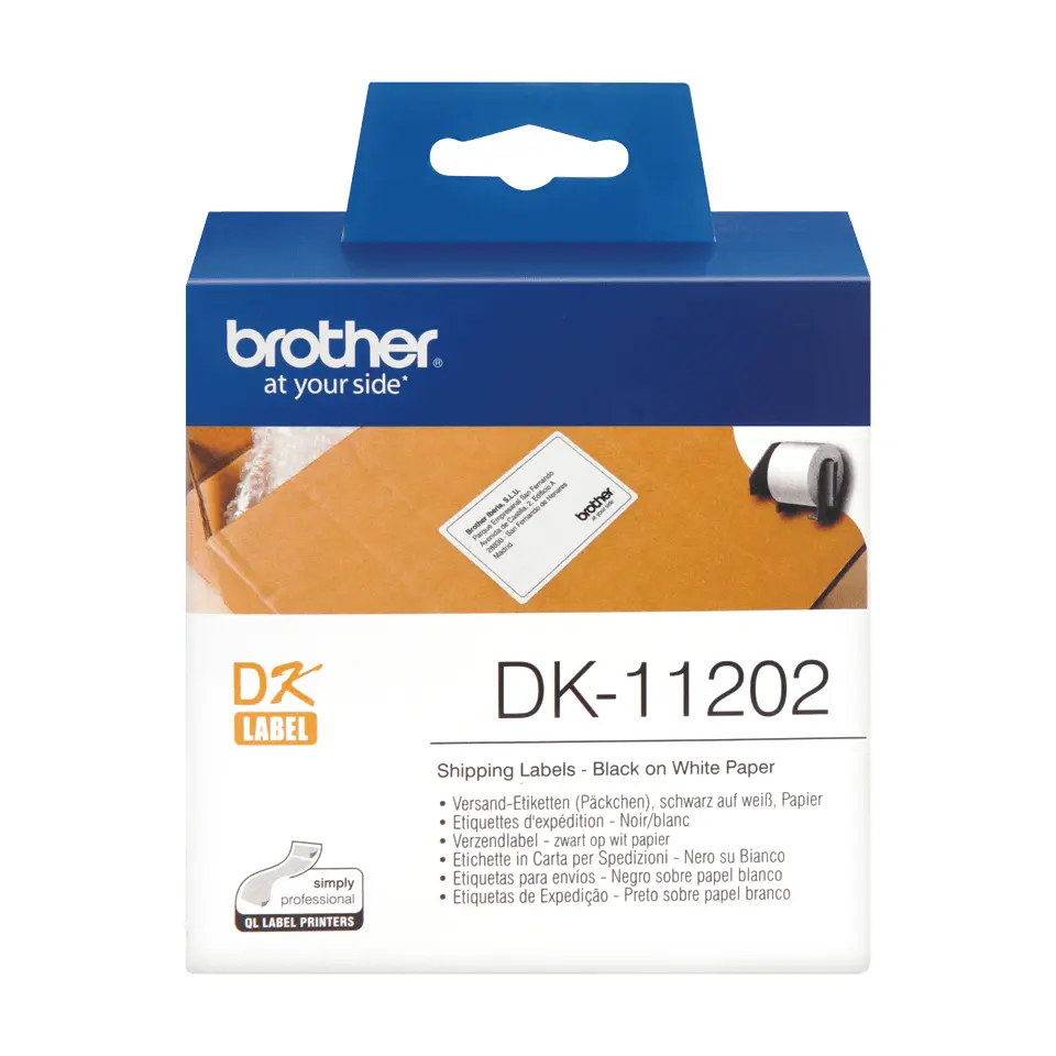 Brother DK11202 Shipping Labels Photo 2