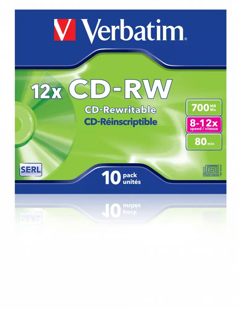 CD-RW Verbatim 12x 700 MB Photo 3