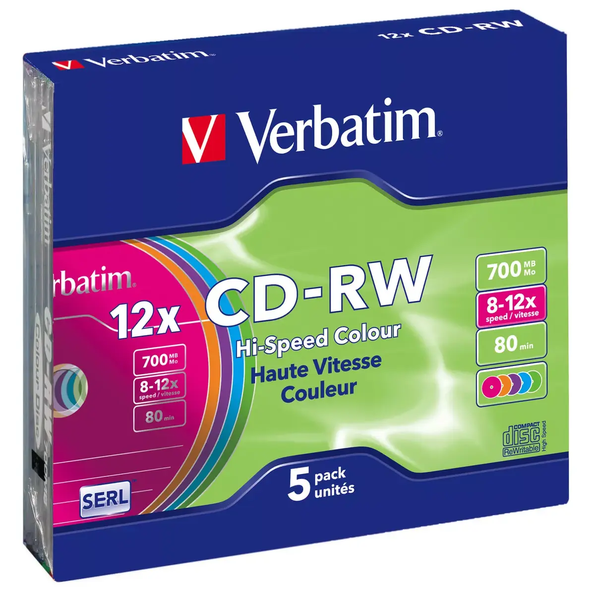 CD-RW Verbatim Colour 12x 700 MB Photo 2