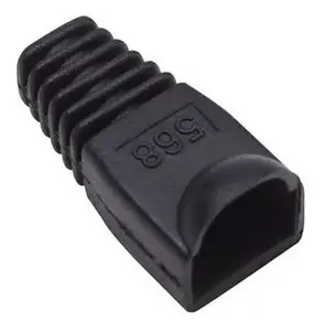 Защитный кабельный чехол INTELLINET 504355 для разъемов RJ-45, черный