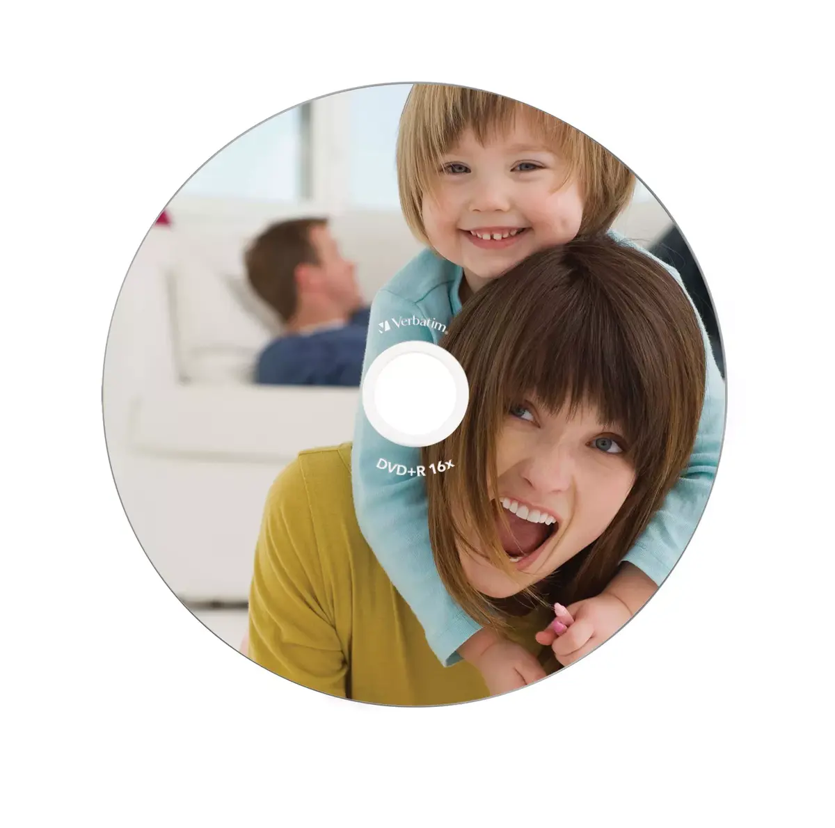 DVD+R Verbatim Wide Inkjet Printable ID Brand Photo 4