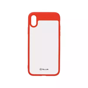 Чехол Tellur iPhone X TLL121623 Красный Прозрачный