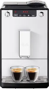 Melitta Caffeo Solo Полностью автоматическая эспрессо-кофемашина Серебряный 1400 Вт со встроенной кофемолкой и резервуаром для воды 1.2 л