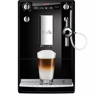 Кофемашина MELITTA E957-101 с встроенной кофемолкой, бак 1.2 л, на 2 чашки, черная
