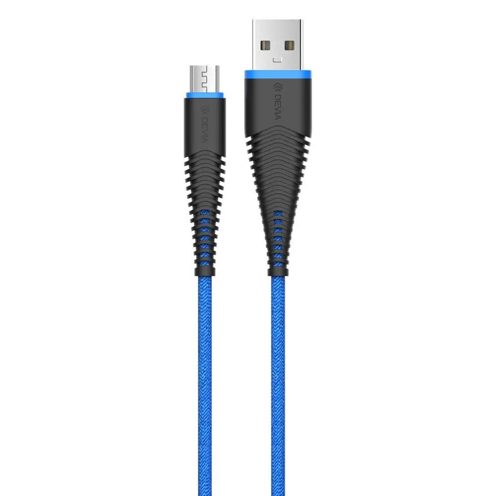 USB Micro-B kabelis Devia Fish 1