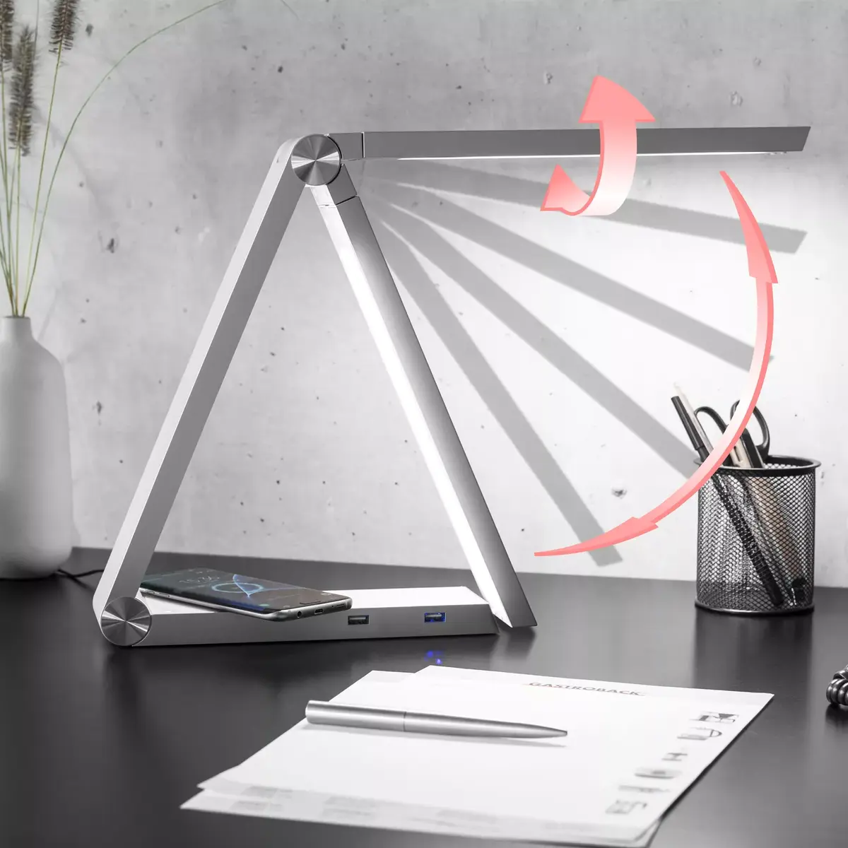 Table lamp Gastroback Design LED Light & Charge Photo 6