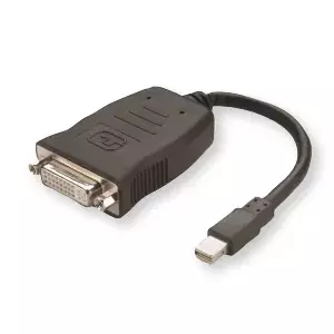AMD 199-999365 video kabeļu aksesuārs Mini DisplayPort DVI Melns