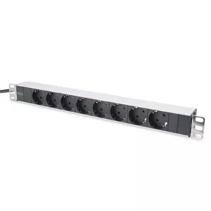 Удлинитель Digitus DN-95401 8 безопасных розеток 2м