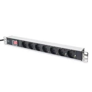 Удлинитель Digitus DN-95402 с выключателем 7 розеток 2м